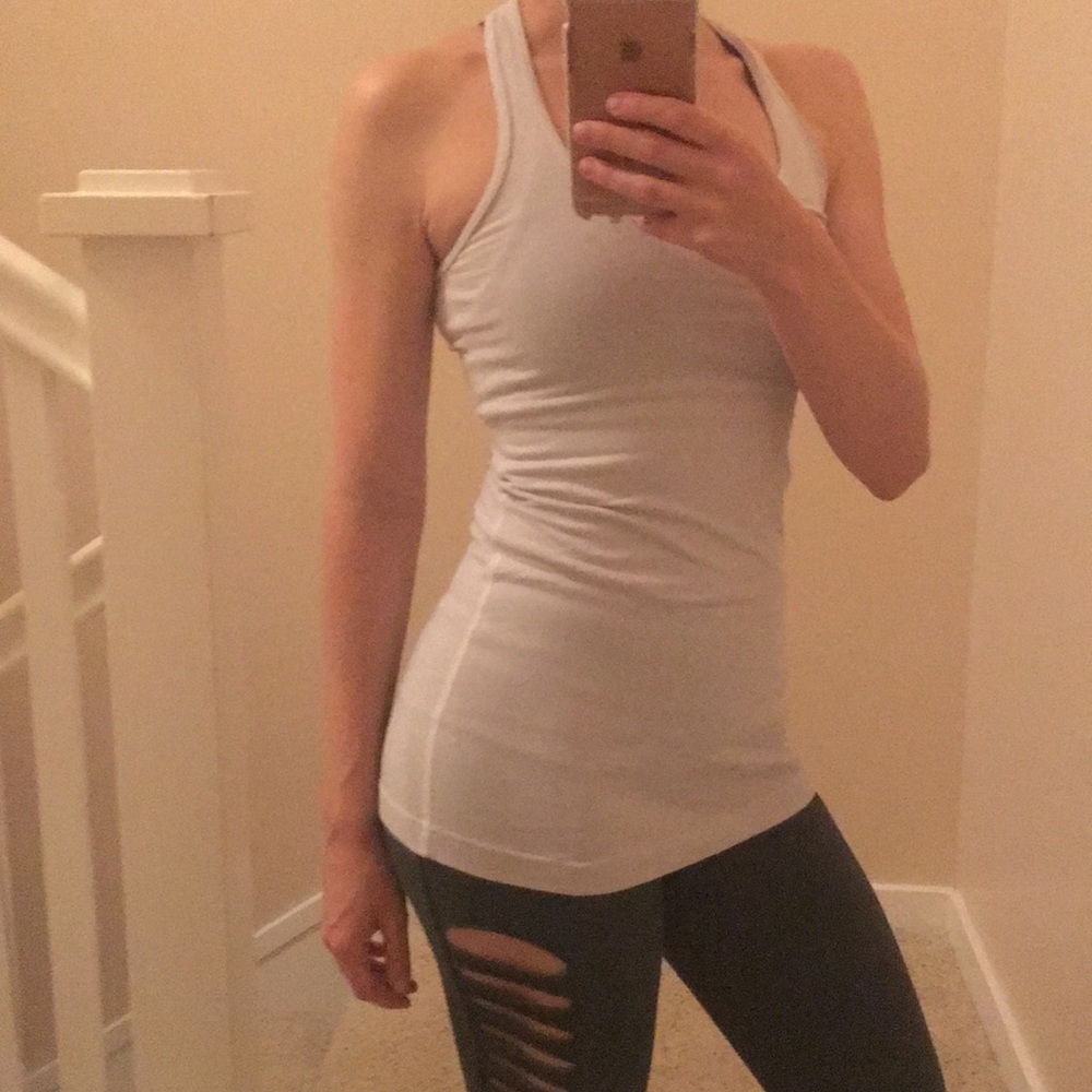 Lululemon Cool Racerback - White